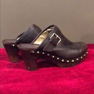 Lands end mule clog heels. Size 7.5